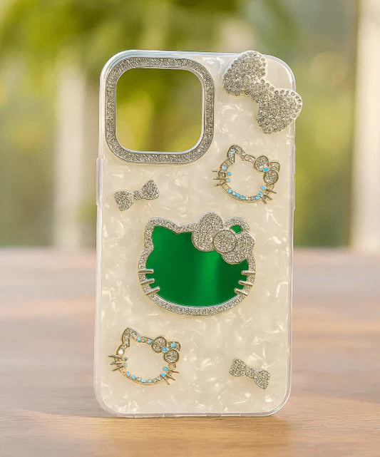 Luxury Bling Kitty Crystal iPhone Case